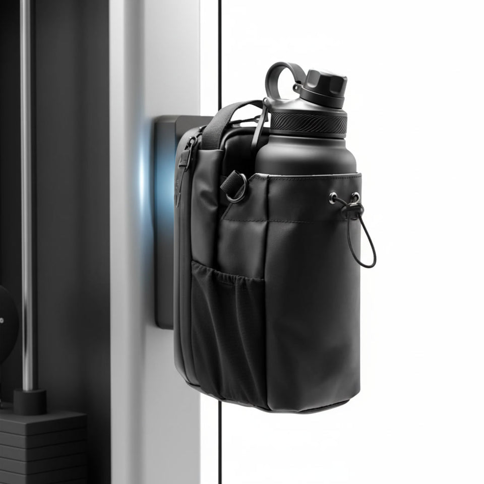 Magnetic Gym Organizer Bag – Hands-Free Workout Storage