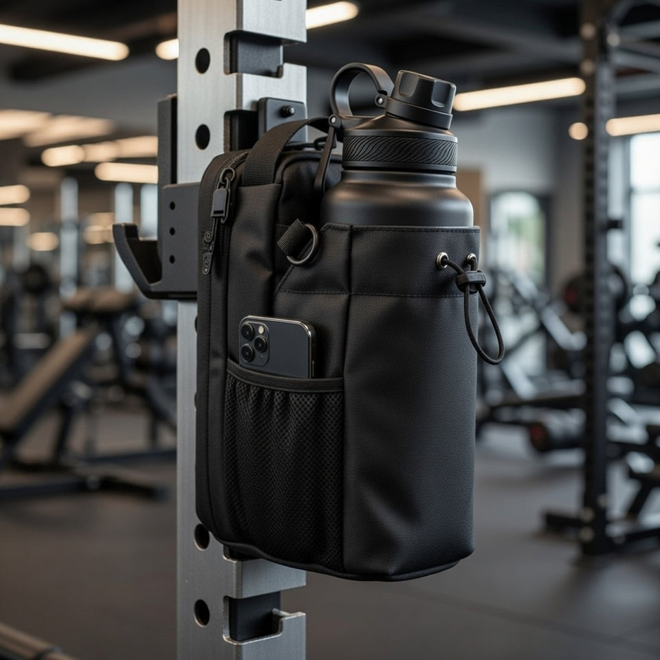 Magnetic Gym Organizer Bag – Hands-Free Workout Storage